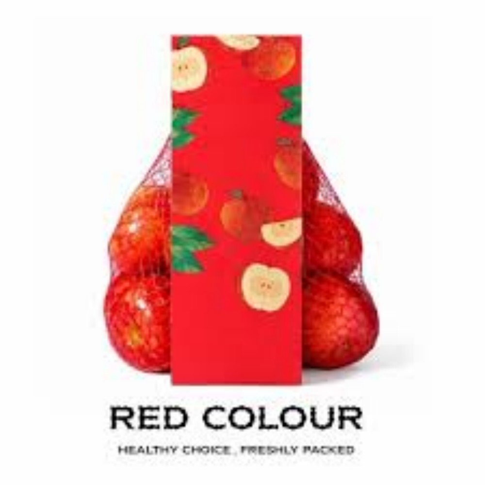 Fruit Bags Sealed - Color: Red