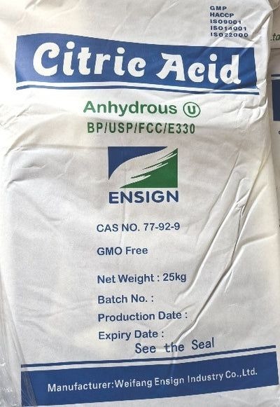 Cas No 77-92-9 Citric Acid