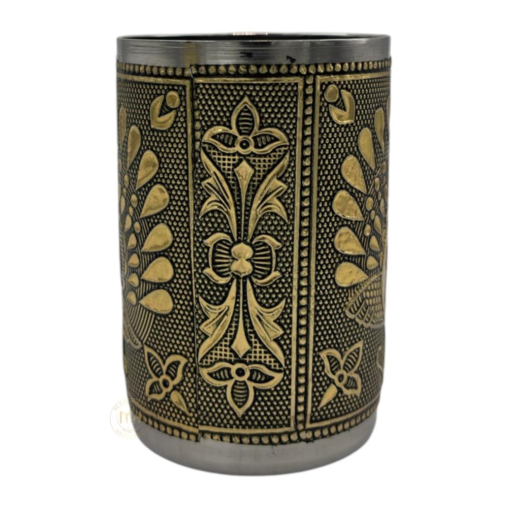 Meenakari Drinking Water Glass for return gift