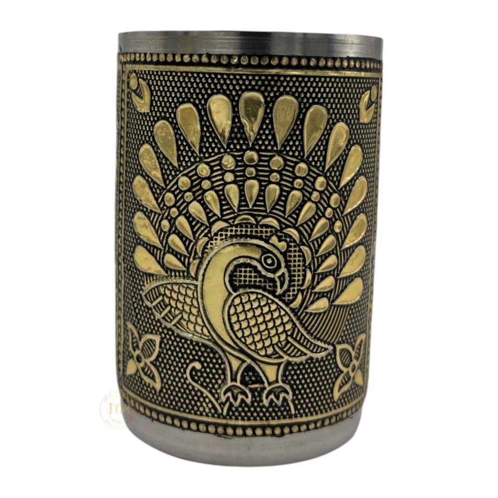 Meenakari Drinking Water Glass for return gift