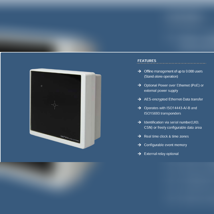 Rfid Reader - Color: Black
