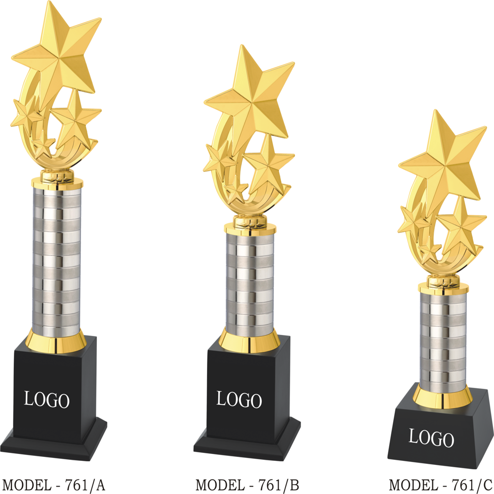 Modern Metal Trophy