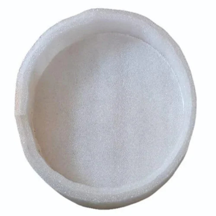 Round Epe Foam Packaging Box - Color: White