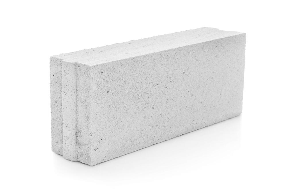 8inch Aac Block - Color: Gray