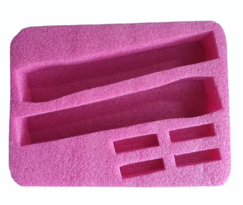 Pink Epe Foam Packaging Box - Pattern: Plain