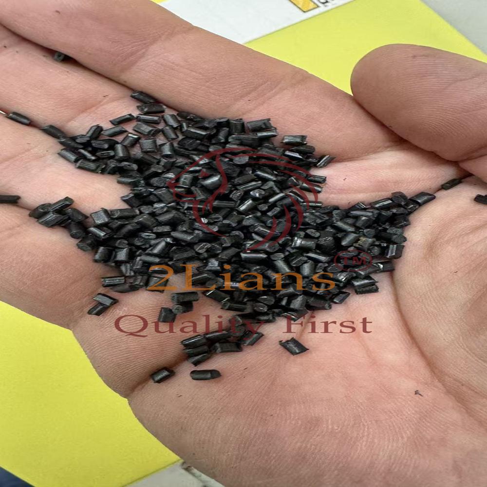 HIPS recycled pellets black impact 4