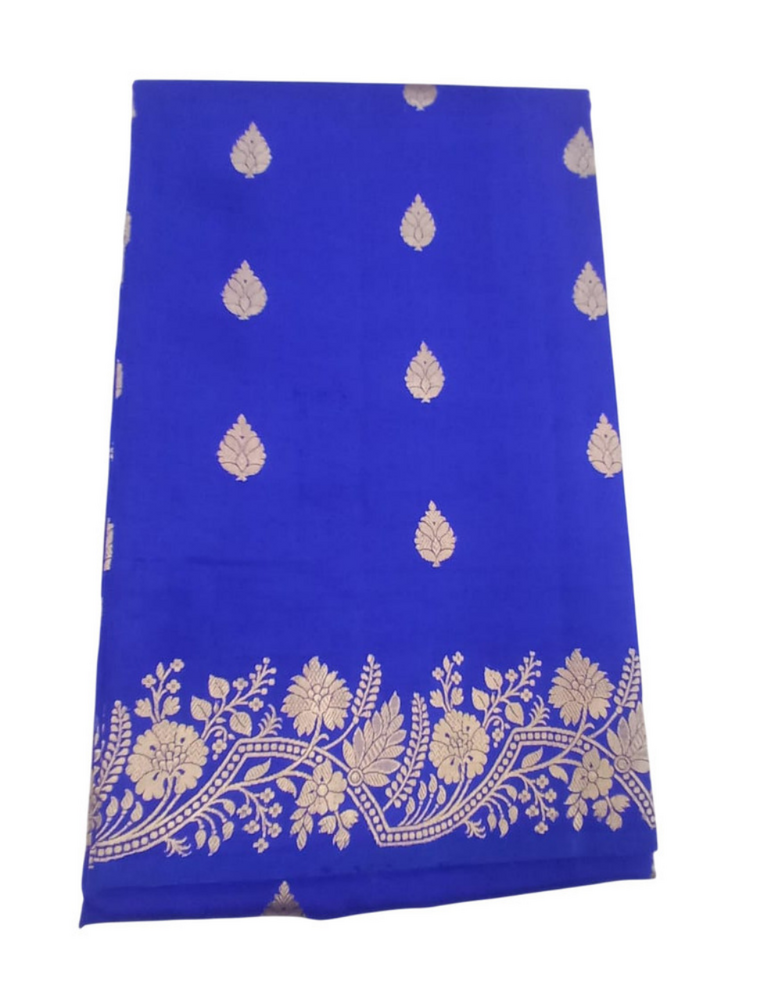 Handloom Saree - Color: Blue