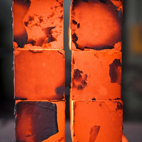 Forged Block - Color: Bright Orange (When Hot