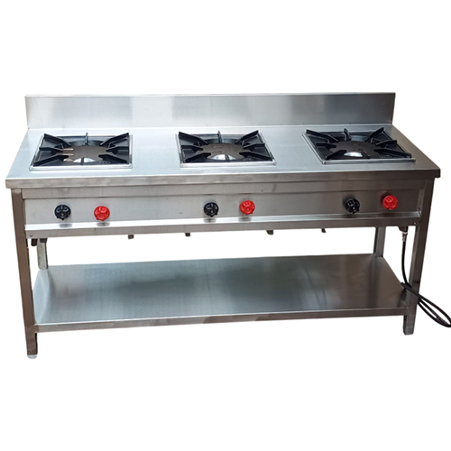 Three Burner Range