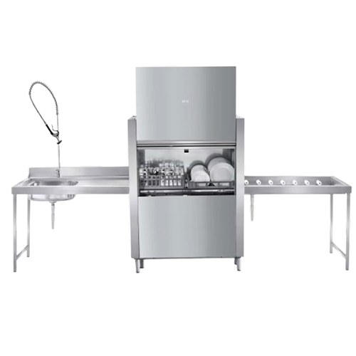 Conveyor Type Dishwasher Machine