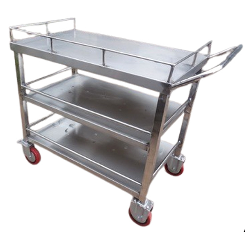 Two Shelf Instrument Trolley