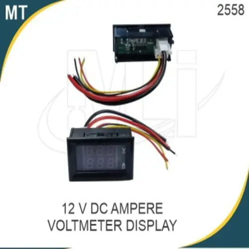 Digital Voltmeter Display 12vdc.