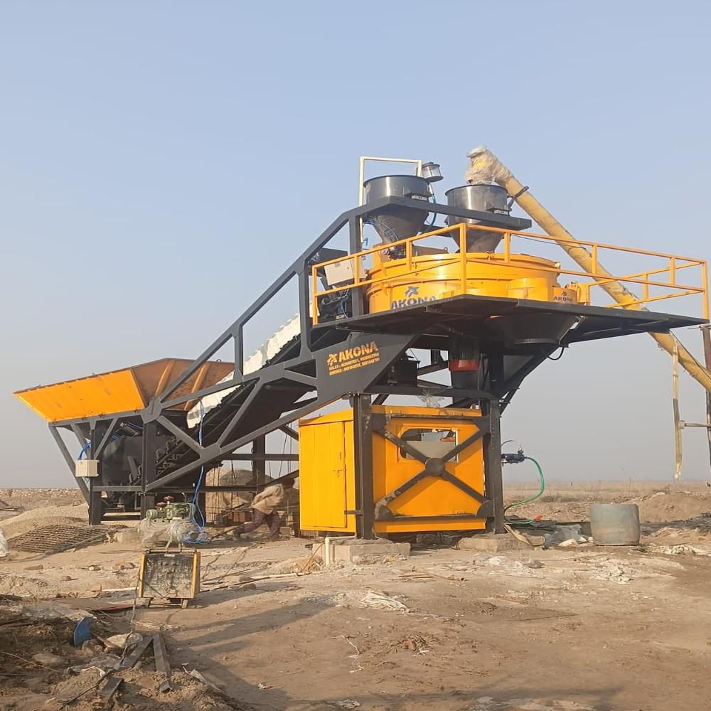 Modular Concrete Batching Plant - Color: Customized