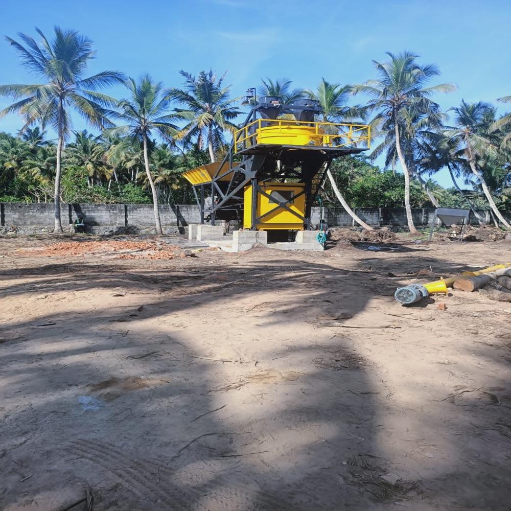Mobile Concrete Batching Plant