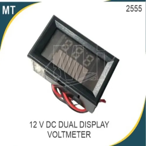 LCD Dual Display Voltmeter