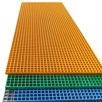 Fiberglass Moulded Grating Yellow 25mm