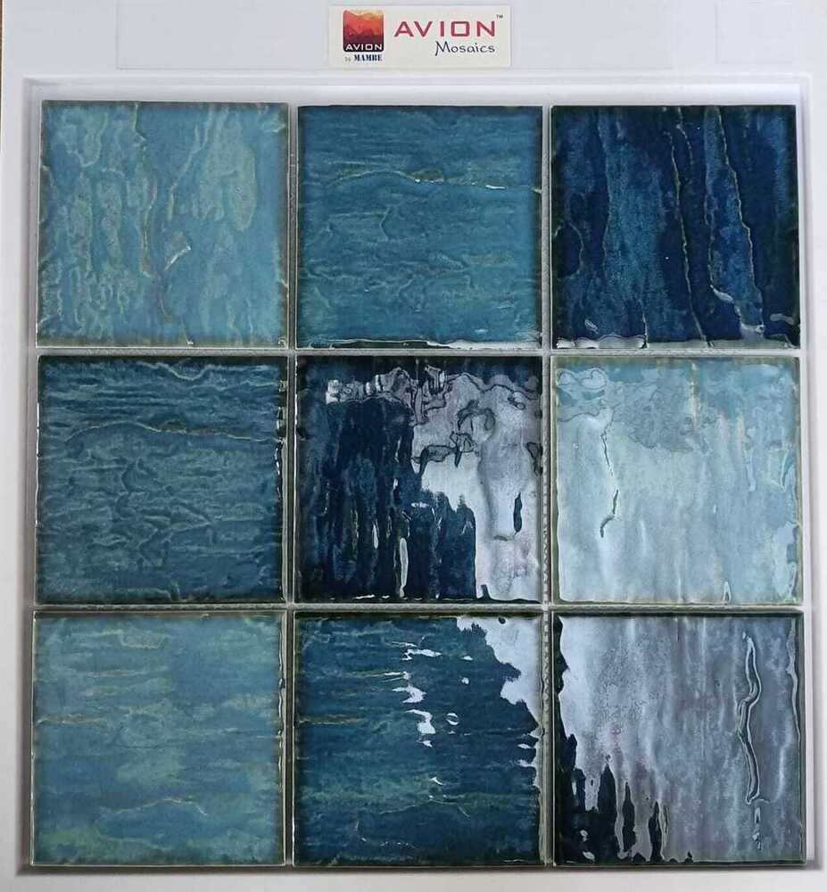 AVION PHUKET BLUE & GREEN PORCELAIN MOSAICS