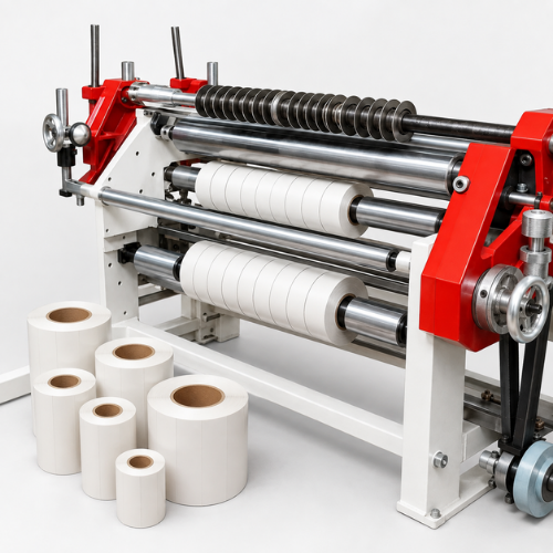 Doctoring Rewinding Machine - Automatic, Computerized Control System | High-speed Salvage Rewinding For Paper, Non Woven Fabric, Aluminium Foil