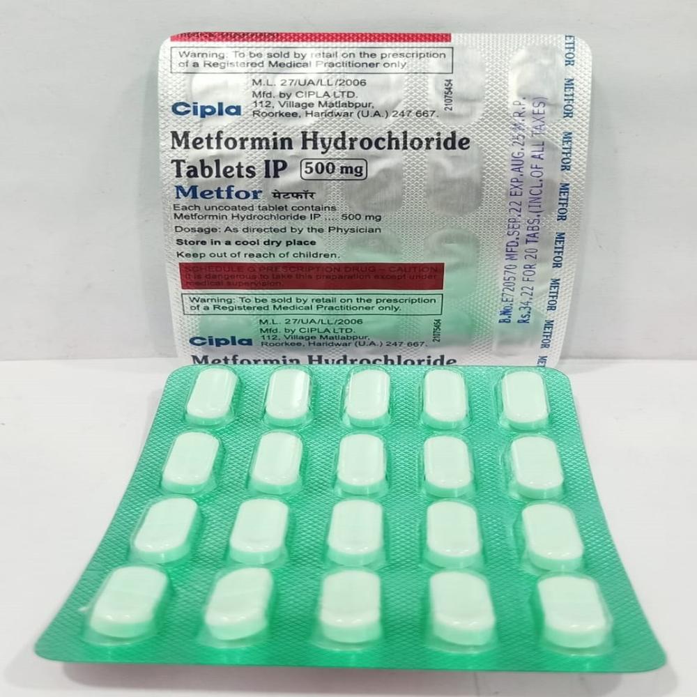 Glycomet 250 Tablet - Ingredients: Metformin Hydrochloride (250 Mg)