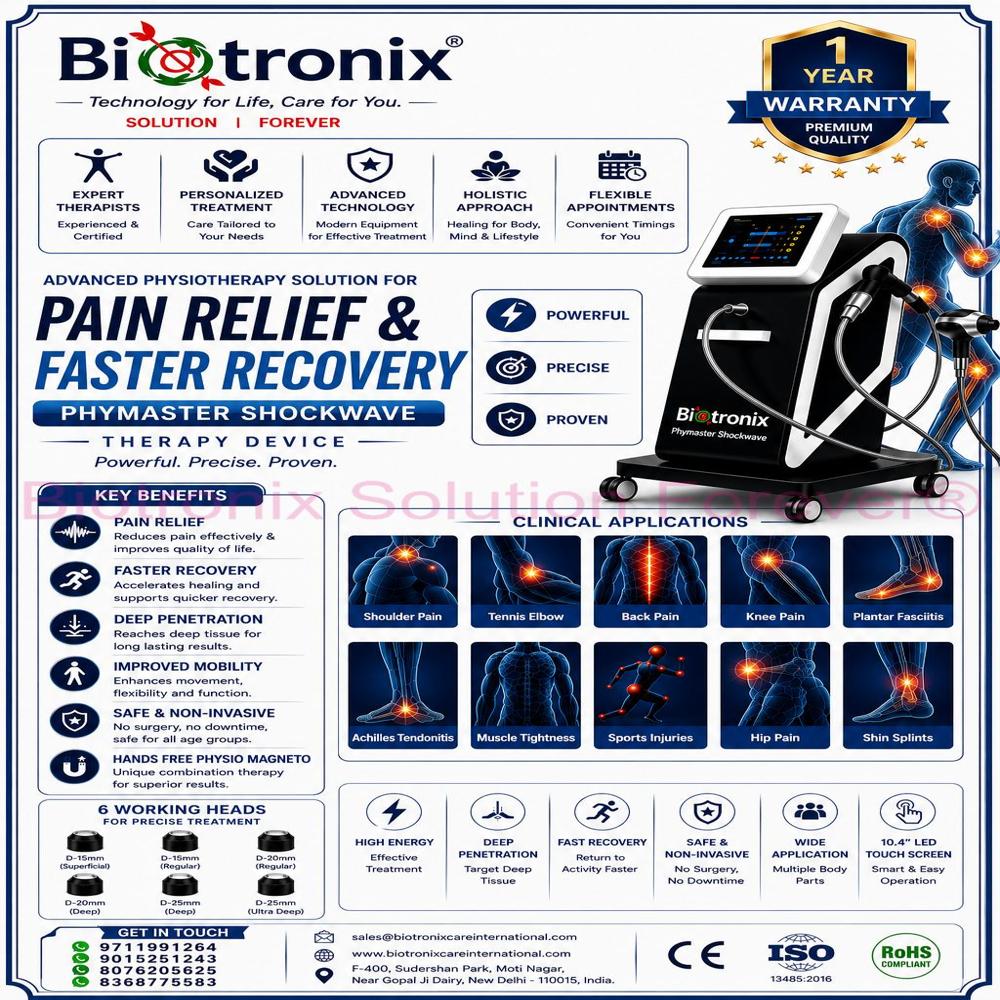 AIRSHOCK PRO High-Frequency Shockwave Therapy System