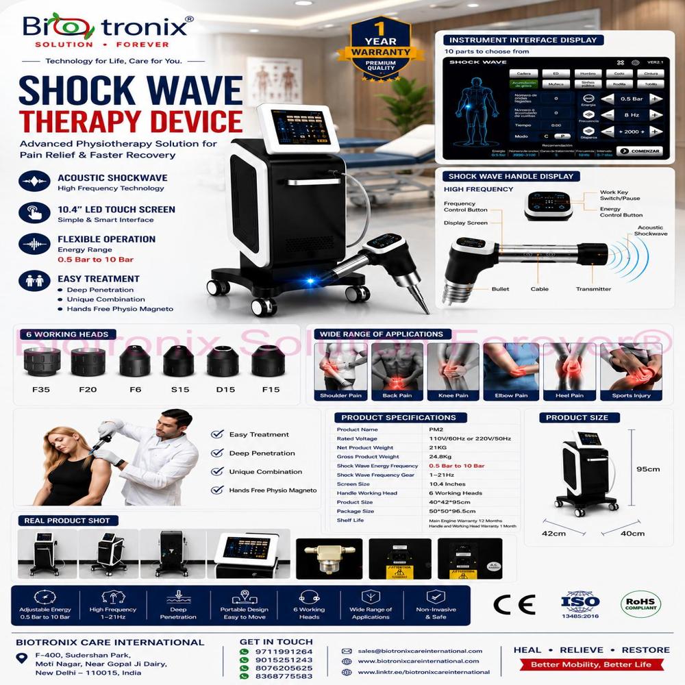 AIRSHOCK PRO High-Frequency Shockwave Therapy System