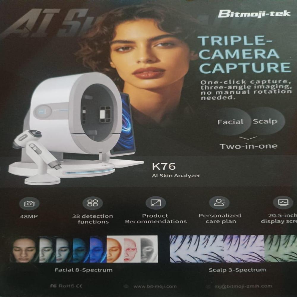 2 in 1 AI SKIN & HAIR ANALYZER
