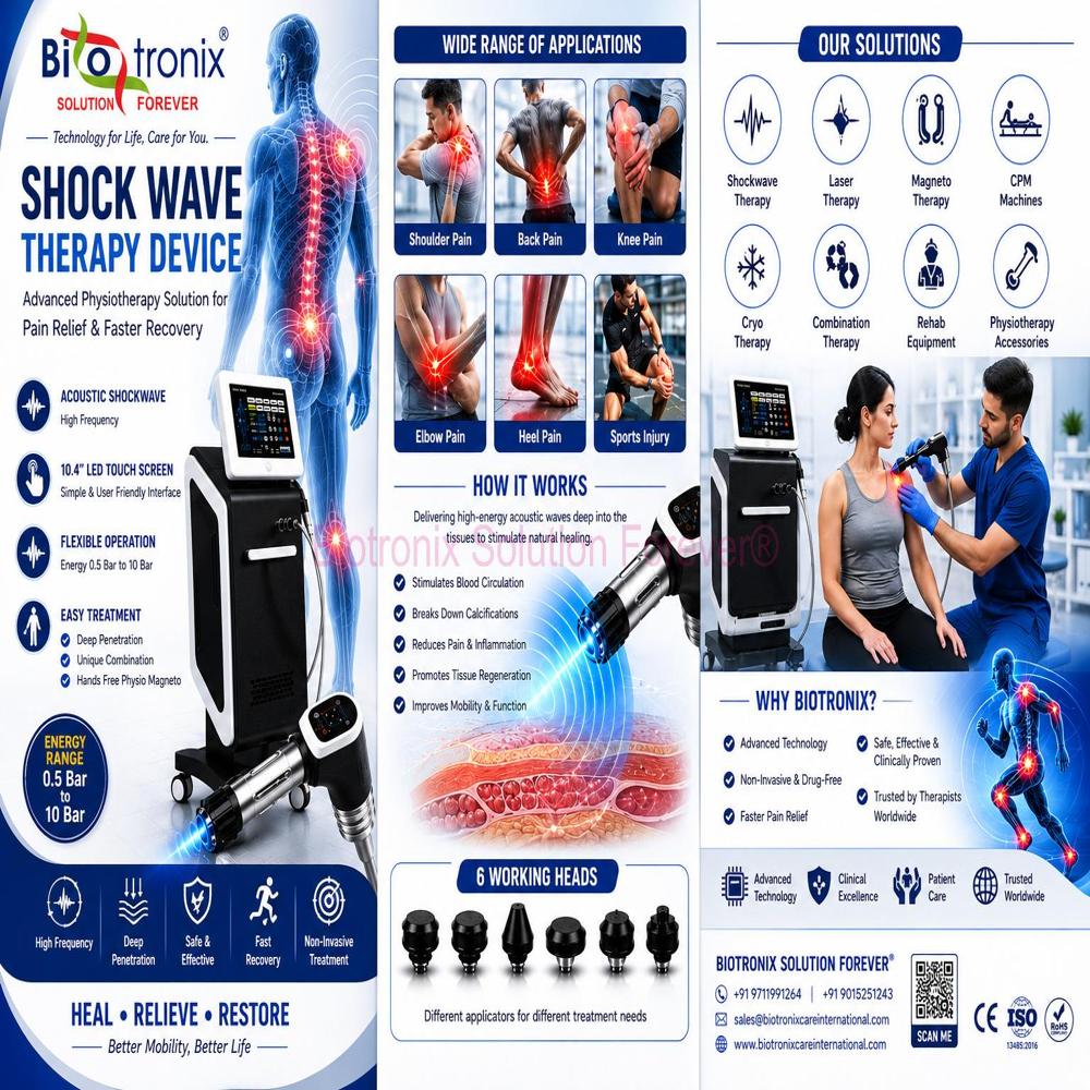 AIRSHOCK PRO Premium Acoustic Shockwave Machine