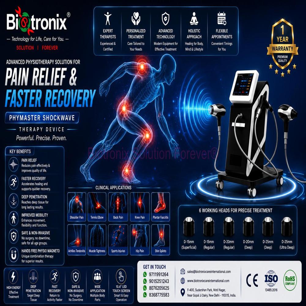 AIRSHOCK PRO Premium Acoustic Shockwave Machine