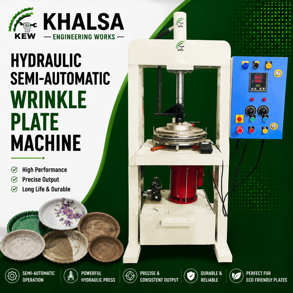 BANANA LEAF PLATE MACHINE