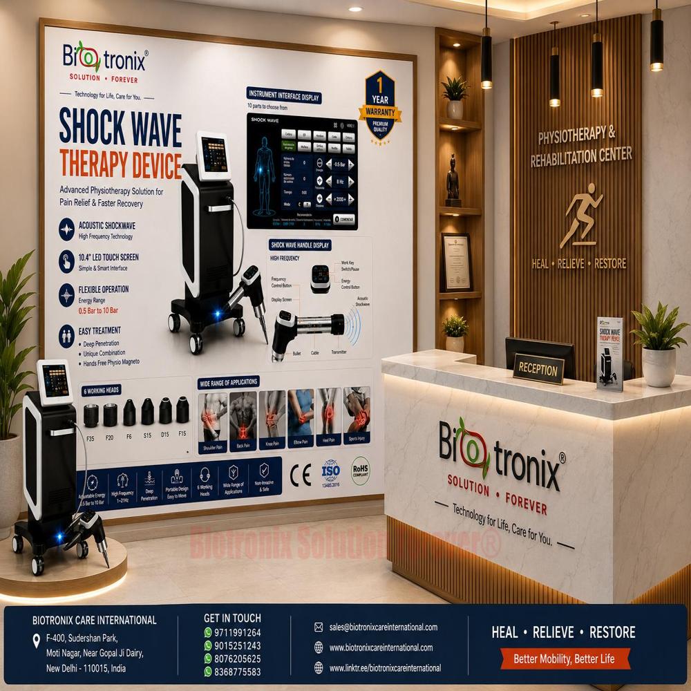 AIRSHOCK PRO Advanced Physiotherapy Shockwave Device
