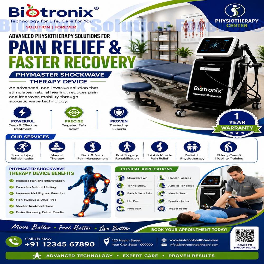 AIRSHOCK PRO High-Performance Shockwave Therapy Machine