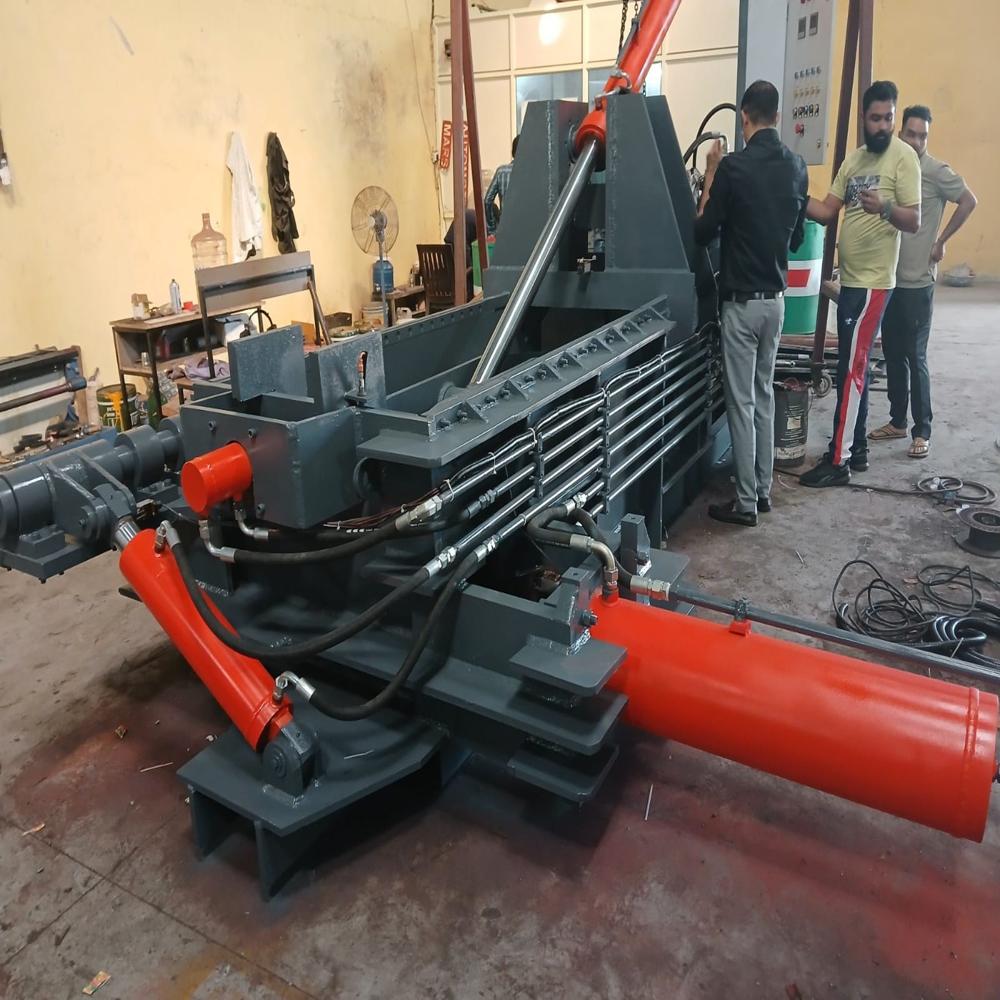 Horizontal Scrap Baling Press Machine