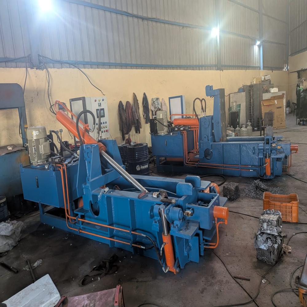 Horizontal Scrap Baling Press Machine