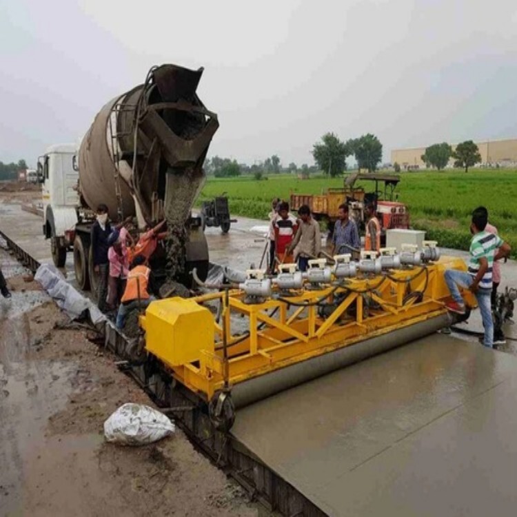 Concrete Road Paver With DG Set