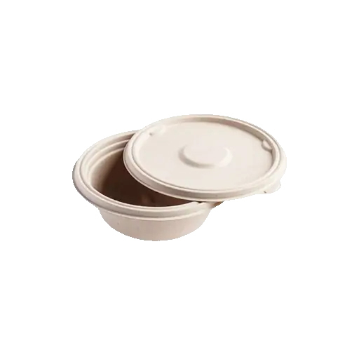 250ml White Round Container