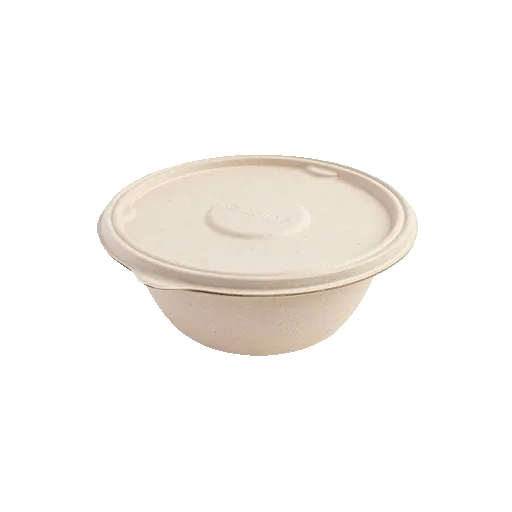 500ml White Round Container