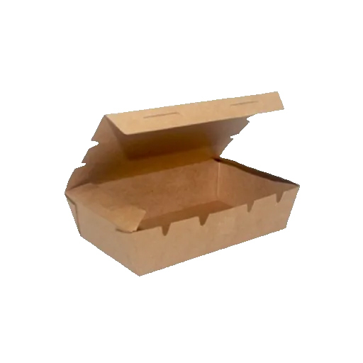 750ml Brown Lunch Disposable Box
