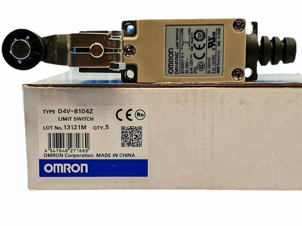 OMRON D4V-8104Z Roller Lever Limit Switch