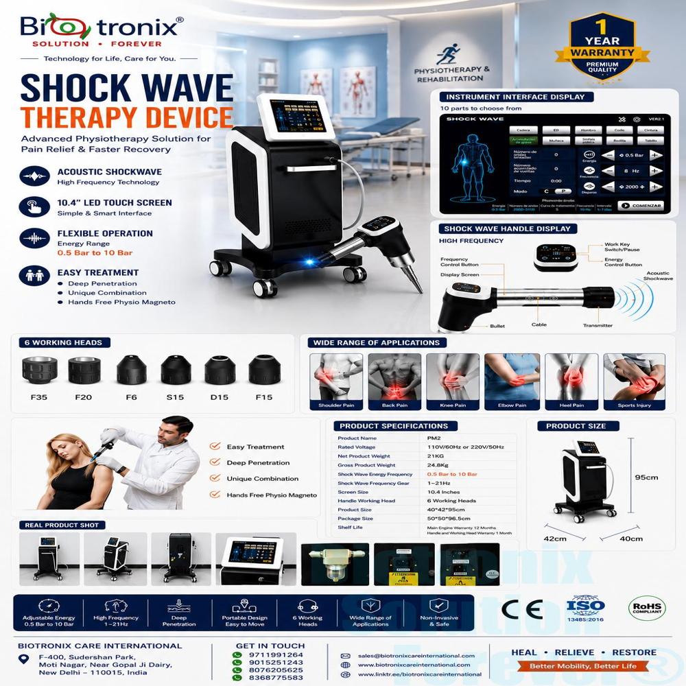 AIRSHOCK PRO Advanced Acoustic Shockwave Therapy Device