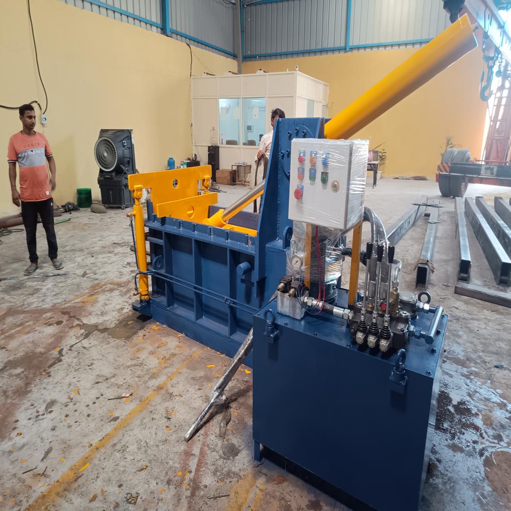 Horizontal Scrap Baling Press Machine