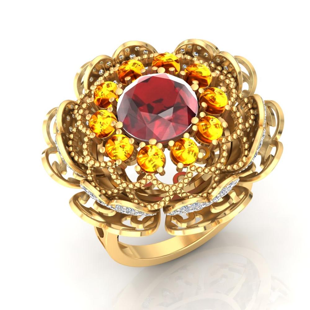 925 Silver CZ Ring AL1ZE-C1-CR03