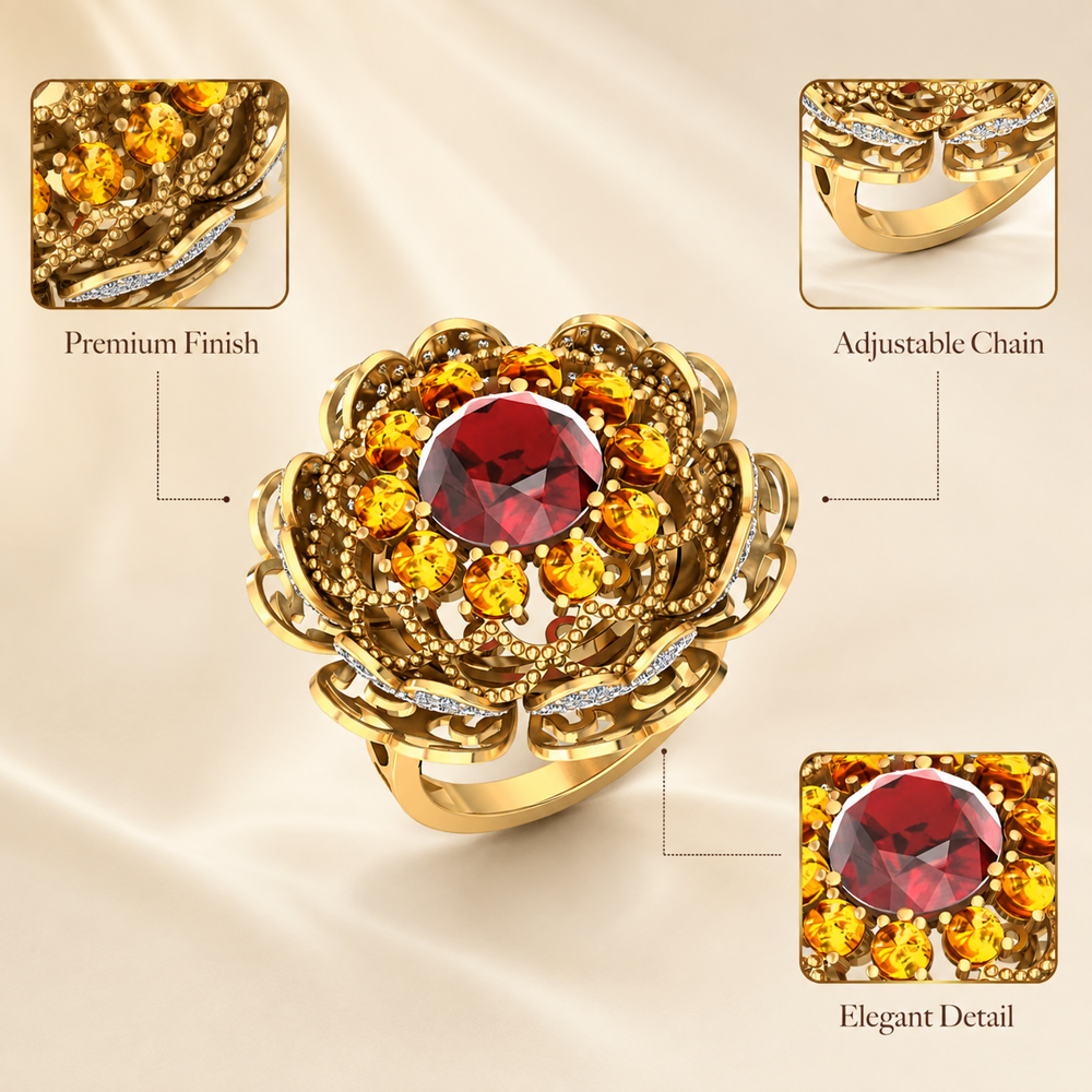 925 Silver CZ Ring AL1ZE-C1-CR03