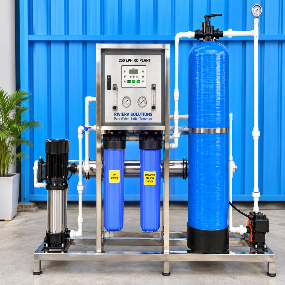 Frp Ro Plant 250 Lph - Efficiency (%): Above 95