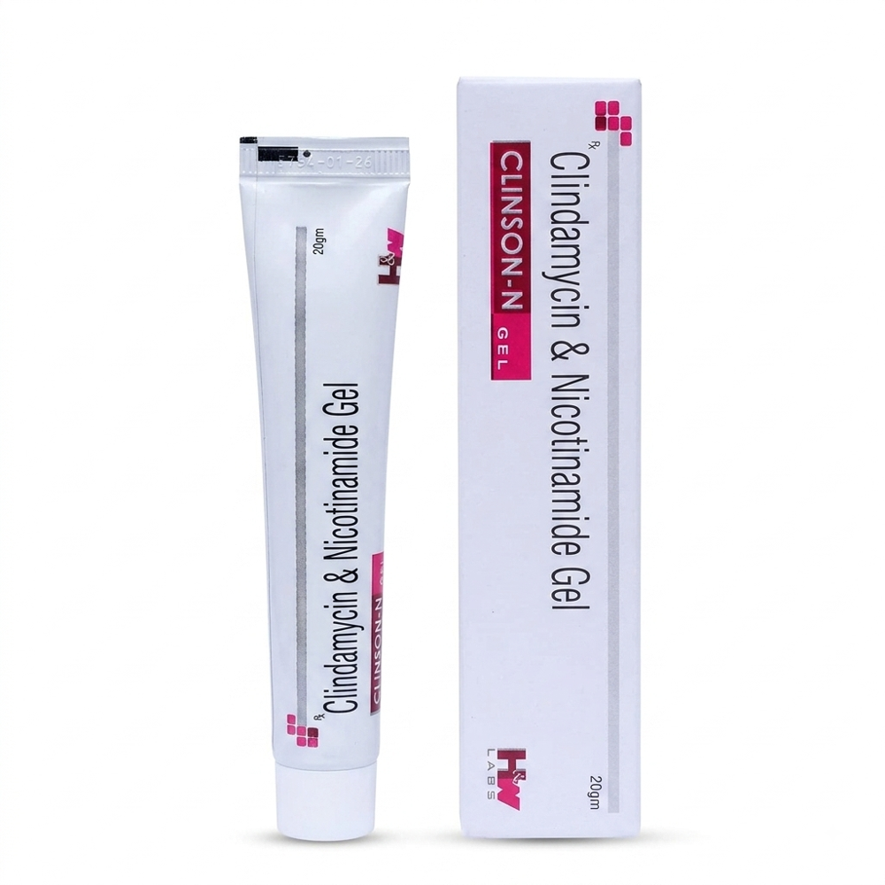 CLINSON-N Clindamycin & Nicotinamide Gel 