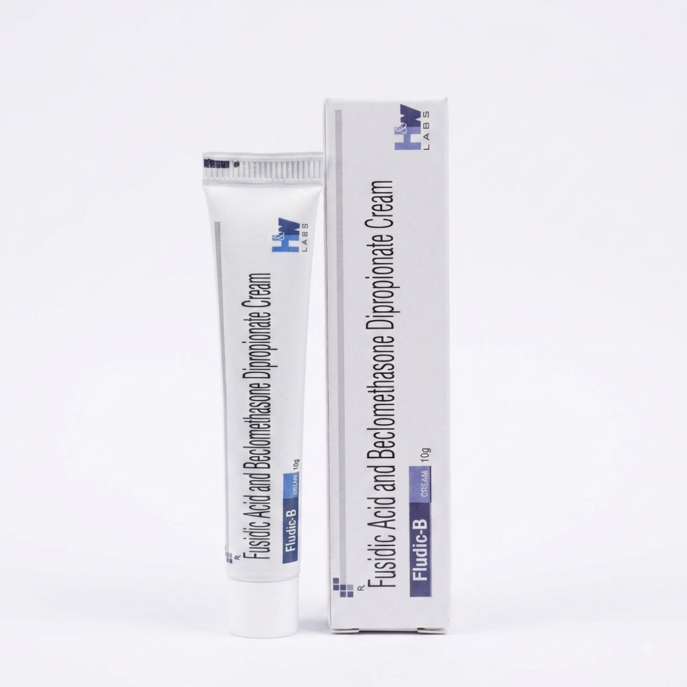 FLUDIC-B Fusidic Acid & Beclomethasone Dipropionate Cream 