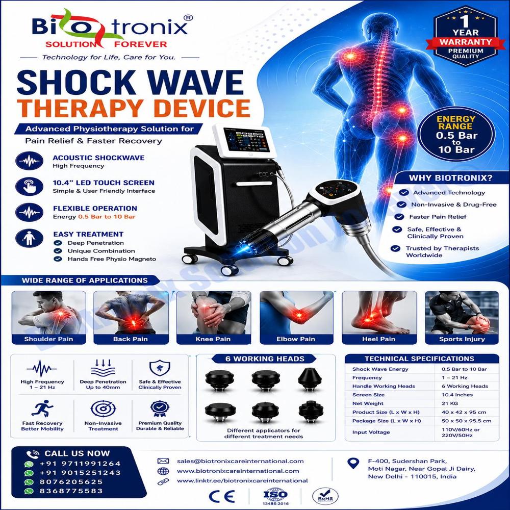 AIRSHOCK PRO Smart Touchscreen Shockwave System