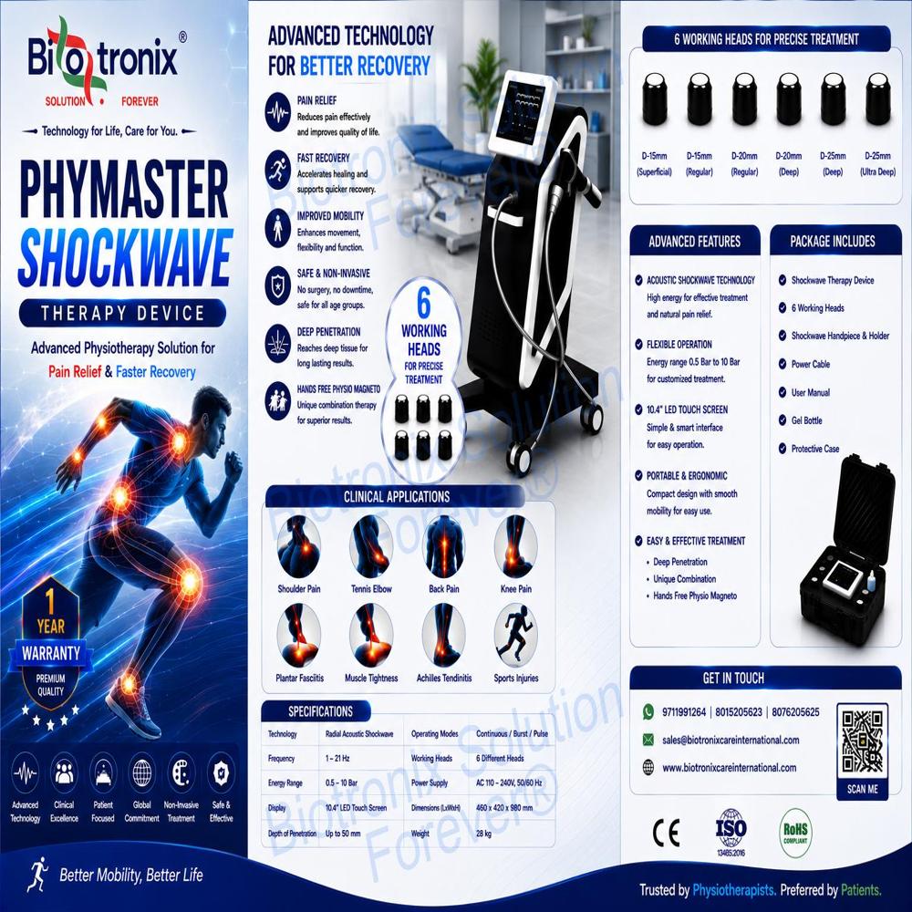 AIRSHOCK PRO Deep Tissue Shockwave Therapy Device