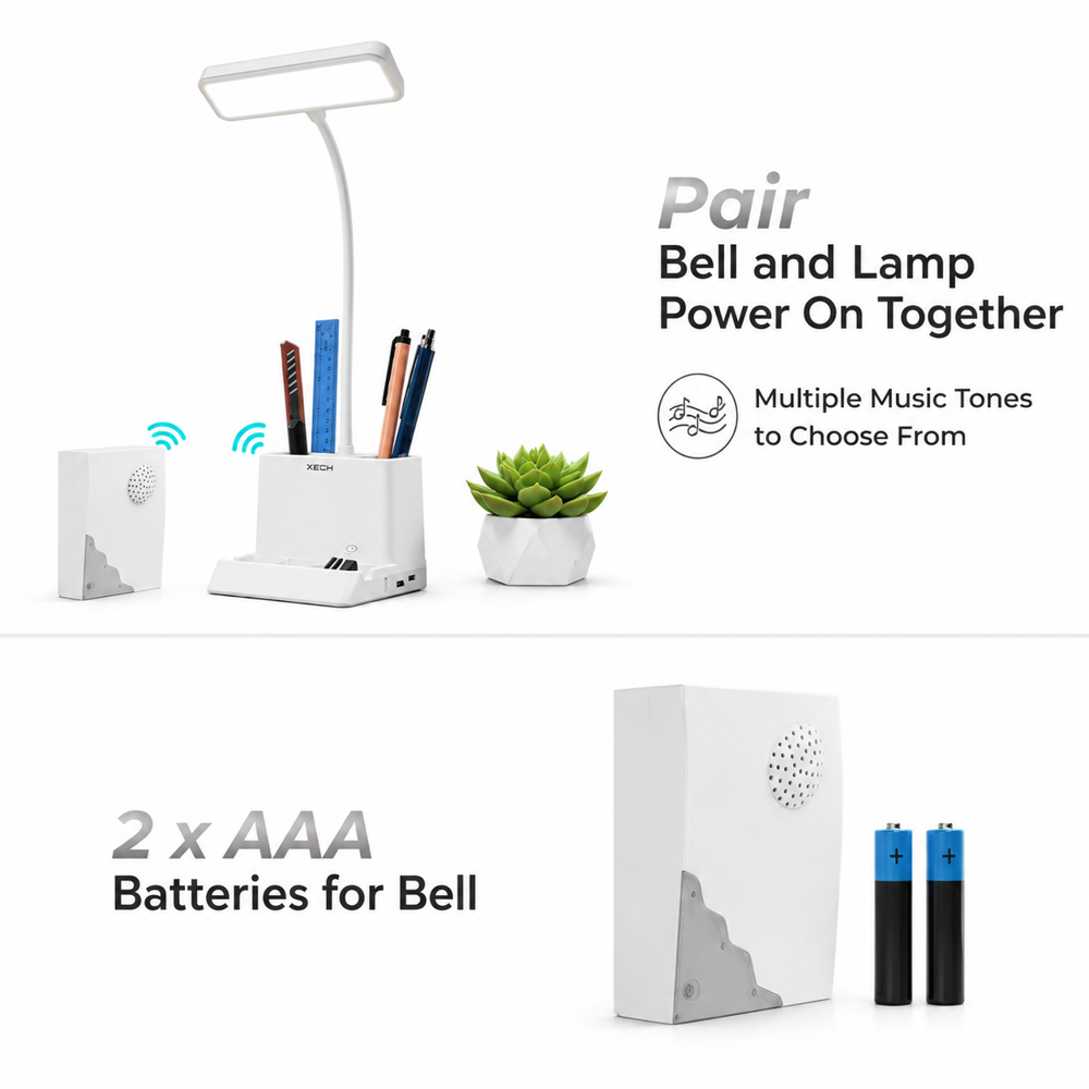 Desky Lite with door bell
