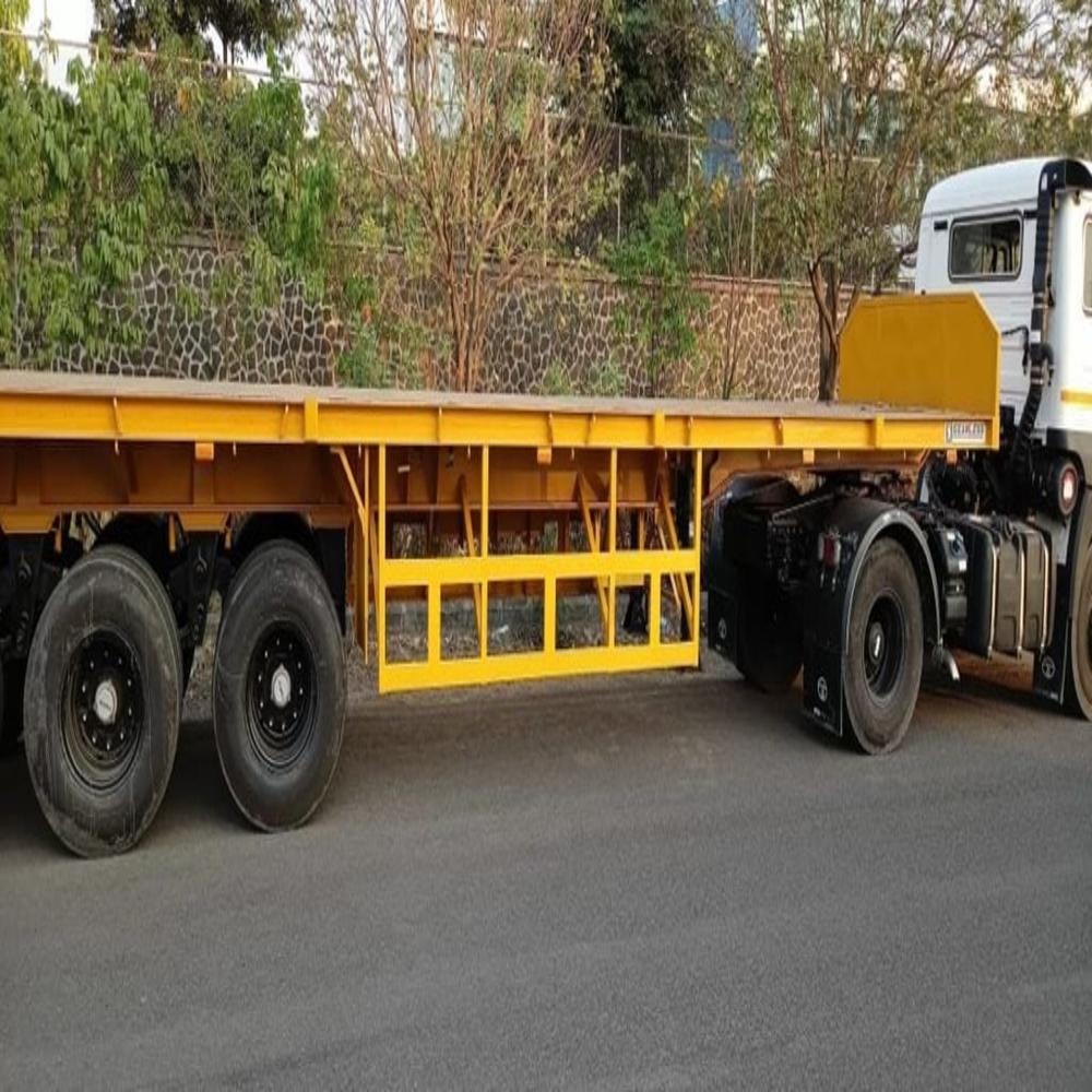 Vkt Flat Bed Trailer - Length: 40 Foot (Ft)