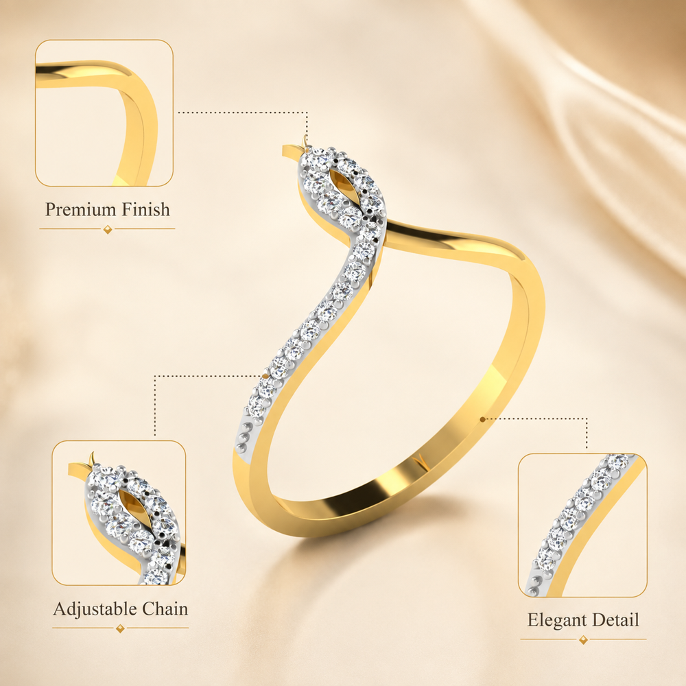 925 Silver CZ Ring DR-5759